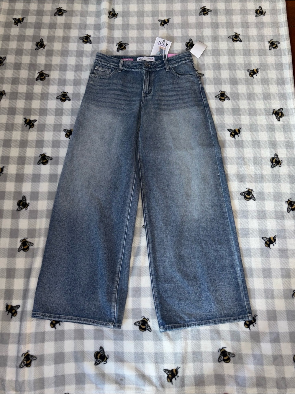High-Rise Wide Leg Jeans in Light Blue by JOY